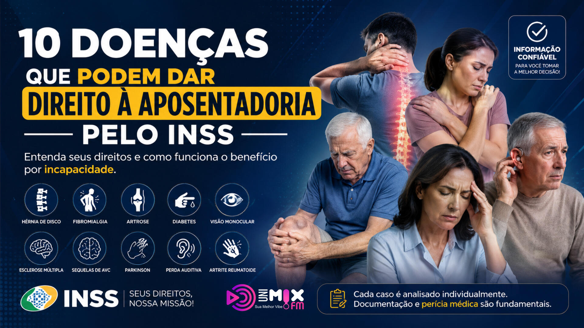 10 Doenças que Podem Dar Direito à Aposentadoria pelo INSS: Entenda Como Funciona