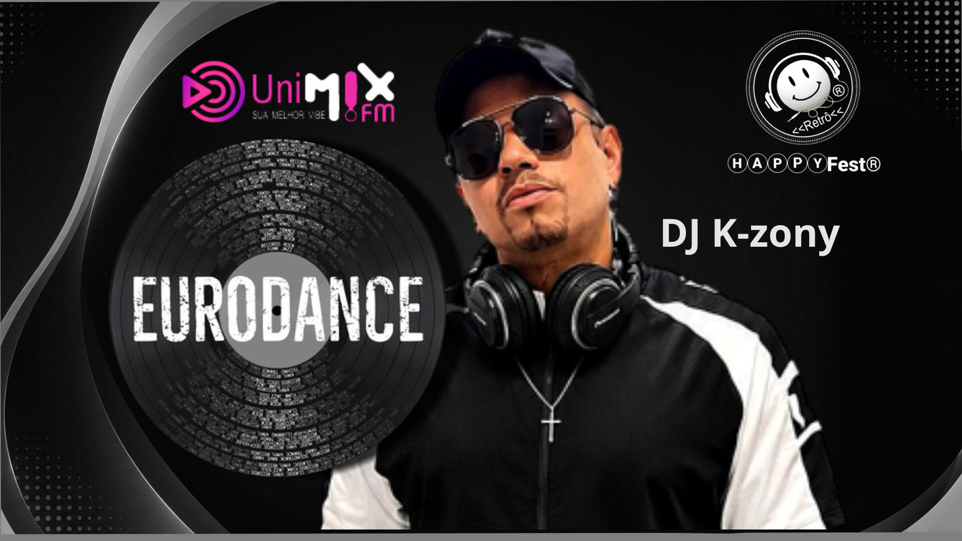 🎧 DJ K-zony, Os fãs da batida eletrônica terão um momento especial com uma apresentação repleta dos maiores sucessos da EuroDance, estilo que conquistou multidões nos anos 90 e continua sendo um dos mais pedidos nas festas flashback. O set será dinâmico e poderá ser alterado conforme o clima e a animação da pista, garantindo uma experiência única.