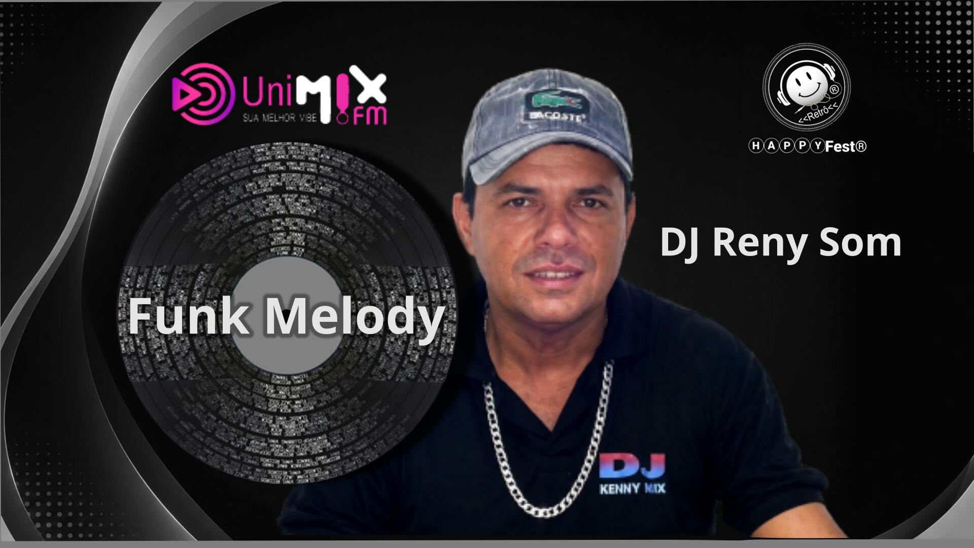 🎧 DJ Reny Som, Fechando a programação com muita animação, traz um set especial dedicado ao Funk Melody, reunindo clássicos que marcaram época e prometem levantar ainda mais o público. O set será dinâmico e poderá ser alterado conforme o clima e a animação da pista, garantindo uma experiência única.